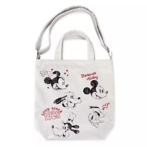 NEW Disney Vintage White Tote Bag